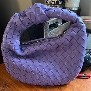 Urban Expressions Lavender Woven Hobo Bag